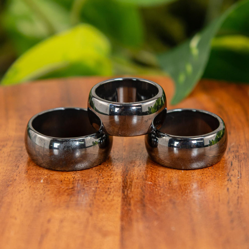 Thick Hematite Ring | | Wiccan Center