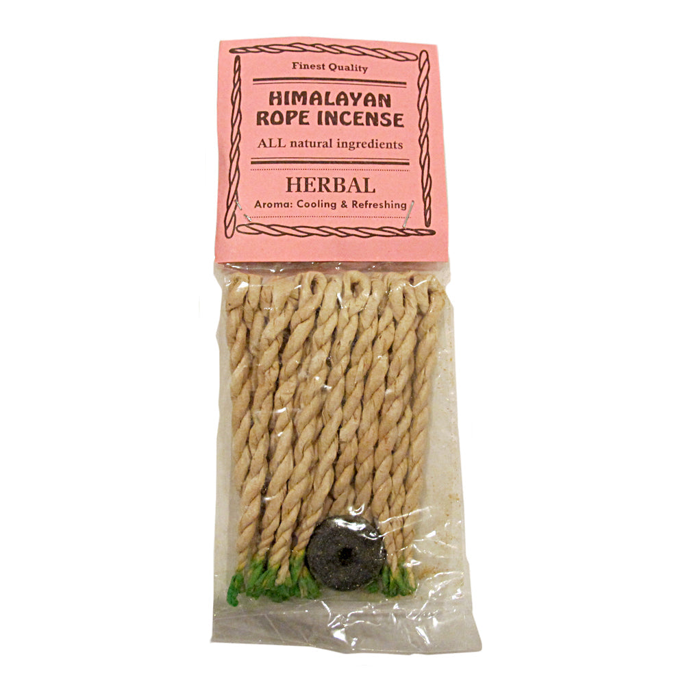 Himalayan Herbal Tibetan Rope Incense 20 Ropes | Incense | Wiccan Center