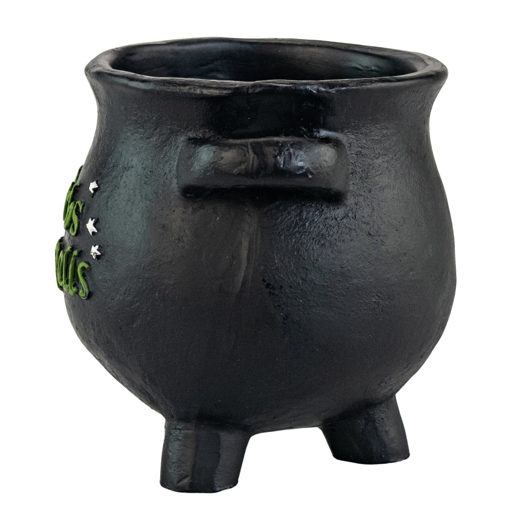 Herbs for Spells Cauldron Planter | | Wiccan Center