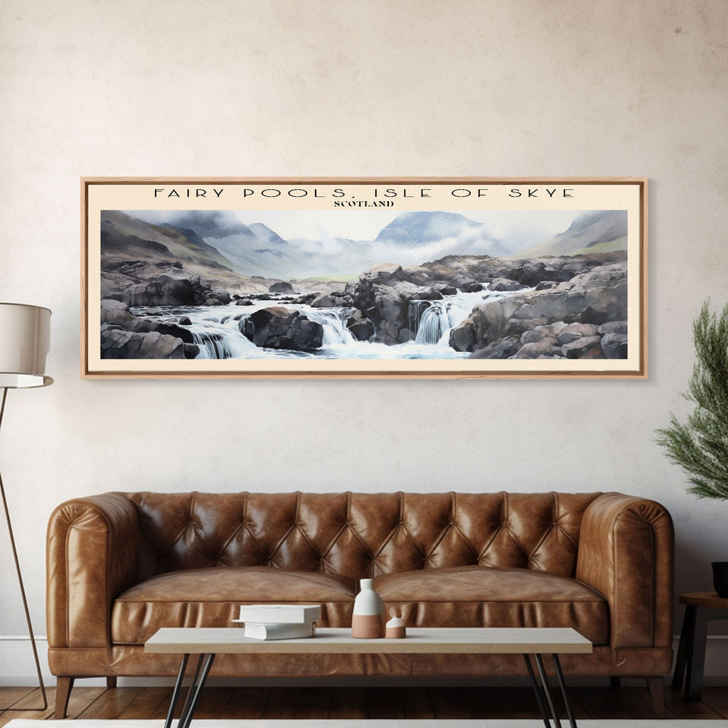 Fairy Pools, Isle of Skye Wall Art Travel Poster Print, Gift For Travel Lover, Vacation Gift, COUNTRY Wall Art, Home Decor, Original Art | | Wiccan Center