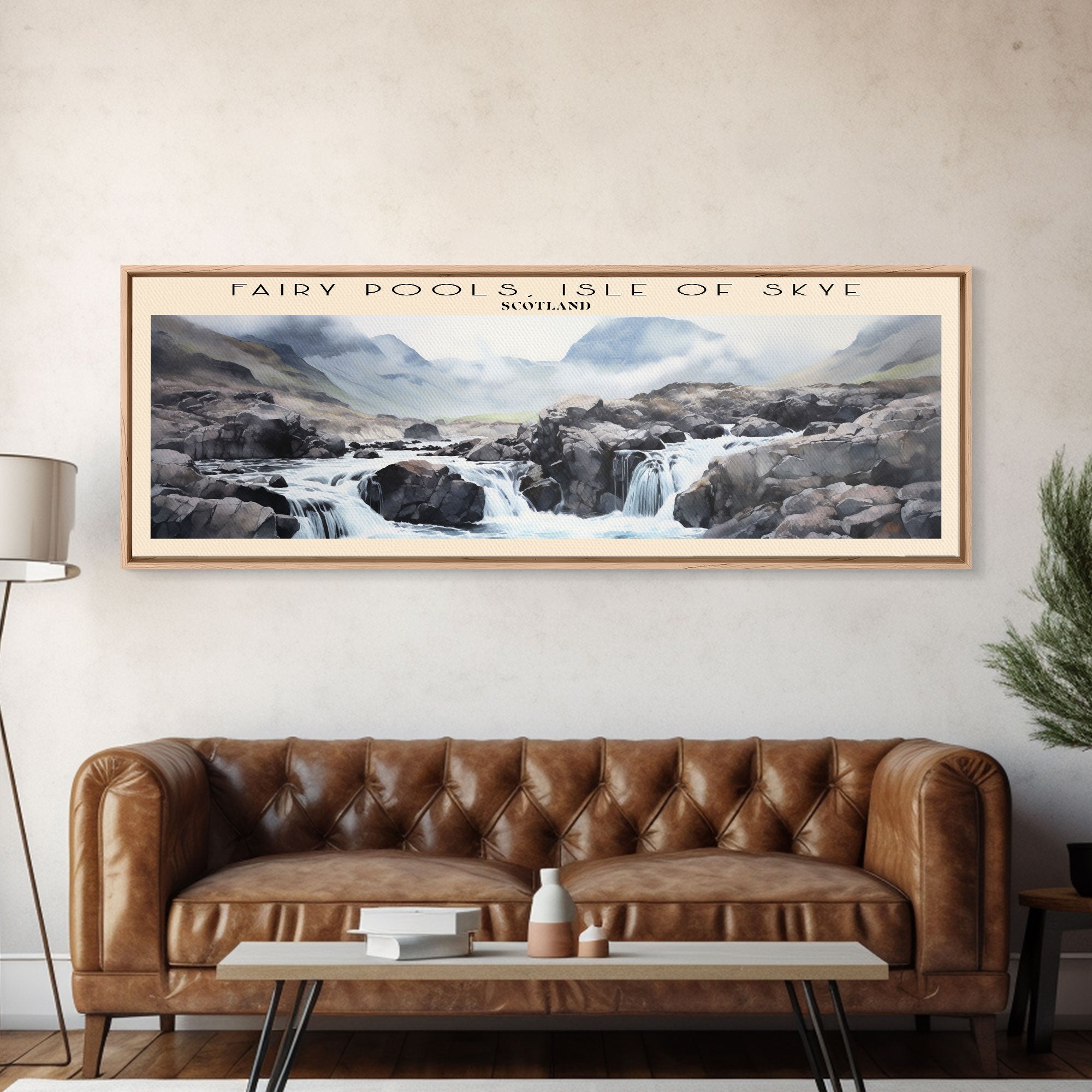 Fairy Pools, Isle of Skye Wall Art Travel Poster Print, Gift For Travel Lover, Vacation Gift, COUNTRY Wall Art, Home Decor, Original Art | | Wiccan Center