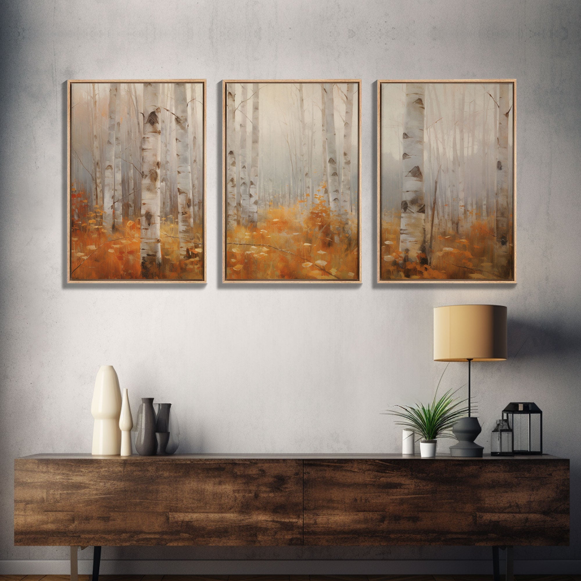 Forest Wall Art, Trees Art Print, Nature Art, Canvas Print, Wall Art, 3 Piece Wall Art, Country Wall Art, Office Decor, Above Bed Art | | Wiccan Center