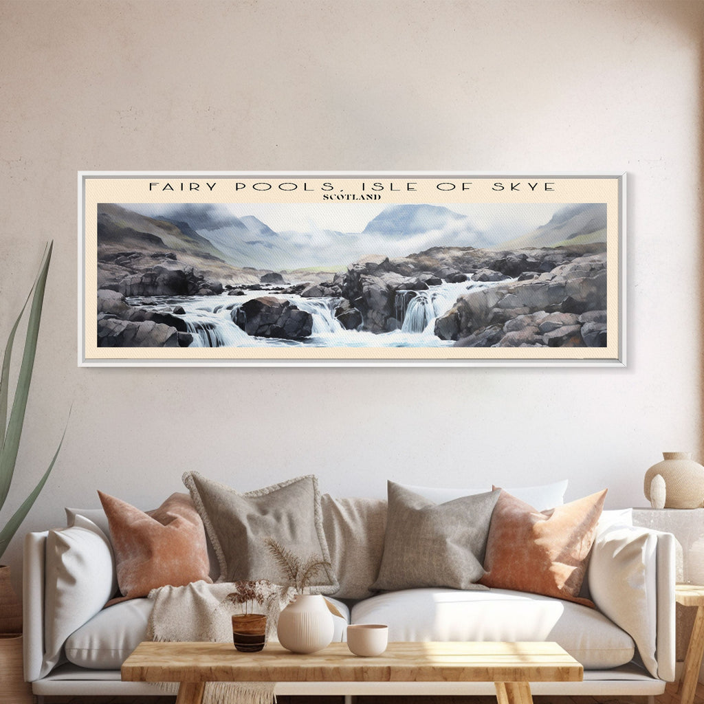 Fairy Pools, Isle of Skye Wall Art Travel Poster Print, Gift For Travel Lover, Vacation Gift, COUNTRY Wall Art, Home Decor, Original Art | | Wiccan Center