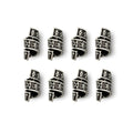 Rune Beard Rings – Elder Futhark Viking Beard Beads (8-Pack)