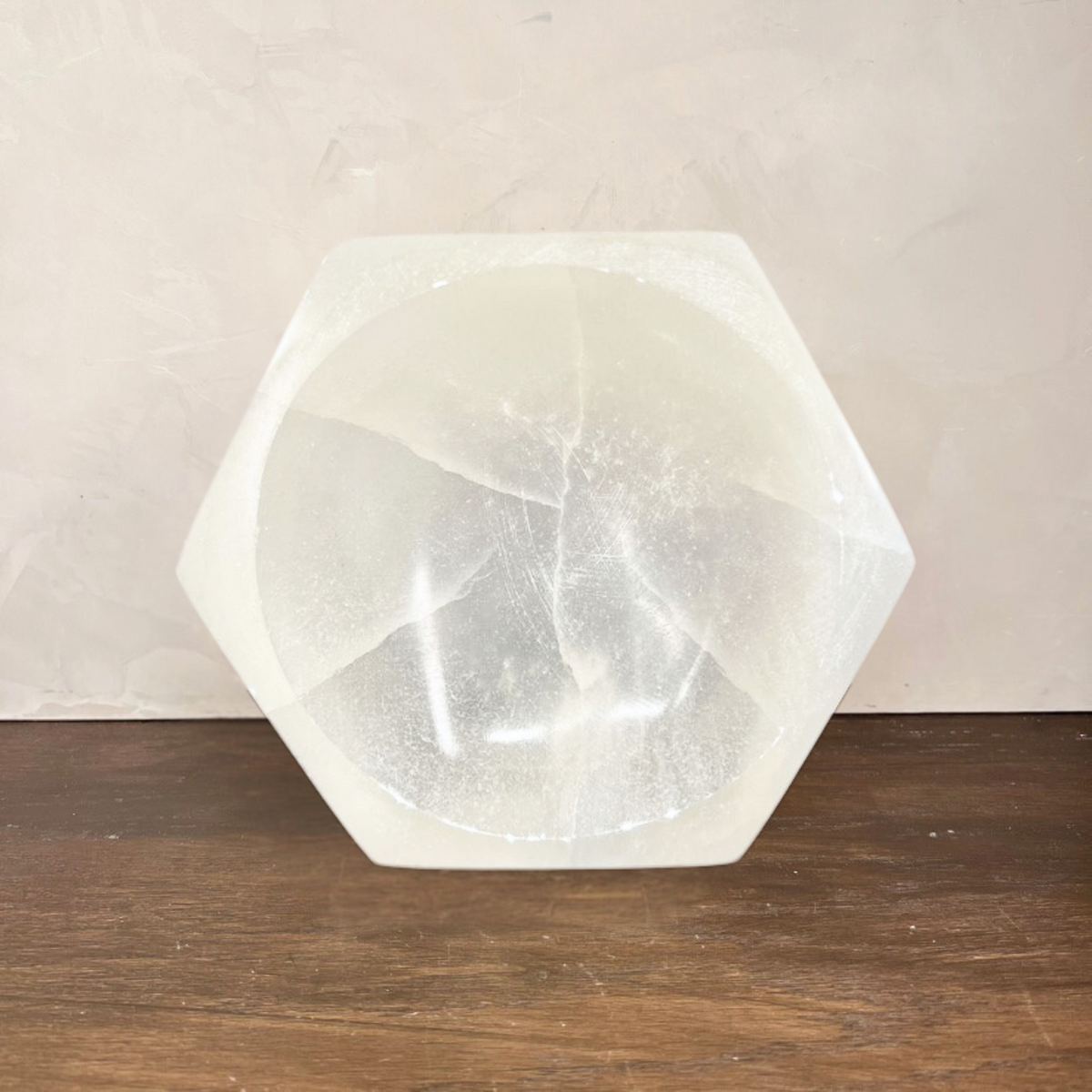 Hex Selenite Dish | Object | Wiccan Center