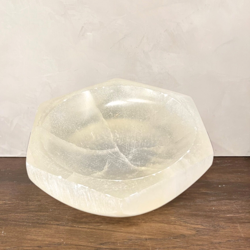 Hex Selenite Dish | Object | Wiccan Center