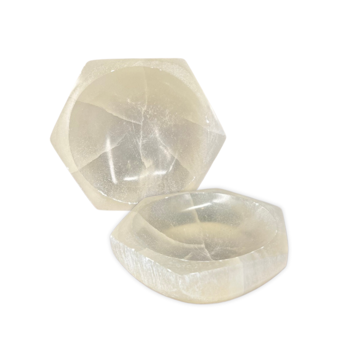 Hex Selenite Dish | Object | Wiccan Center