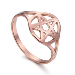 Pentacle Stainless Steel Rings | rings | Wiccan Center