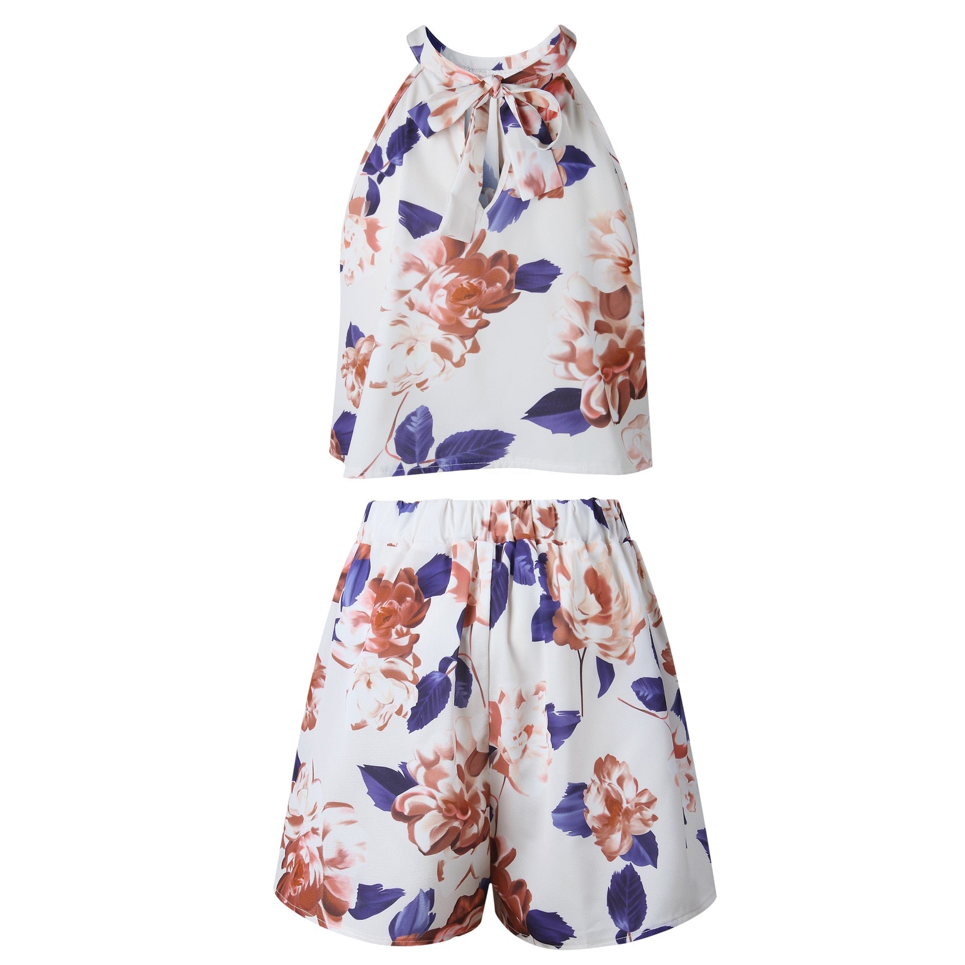 Sexy Jumpsuit For Women Loose Cause Boho Floral Female Rompers Beach Shorts Sets | Jumpsuit | Wiccan Center