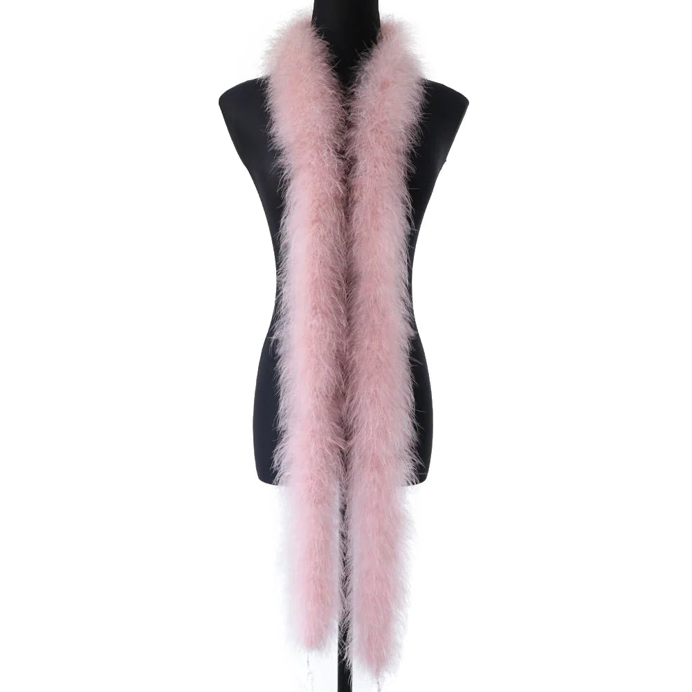 Fluffy Marabou Turkey Feather Boa (2 Meters) | Feathers | Wiccan Center