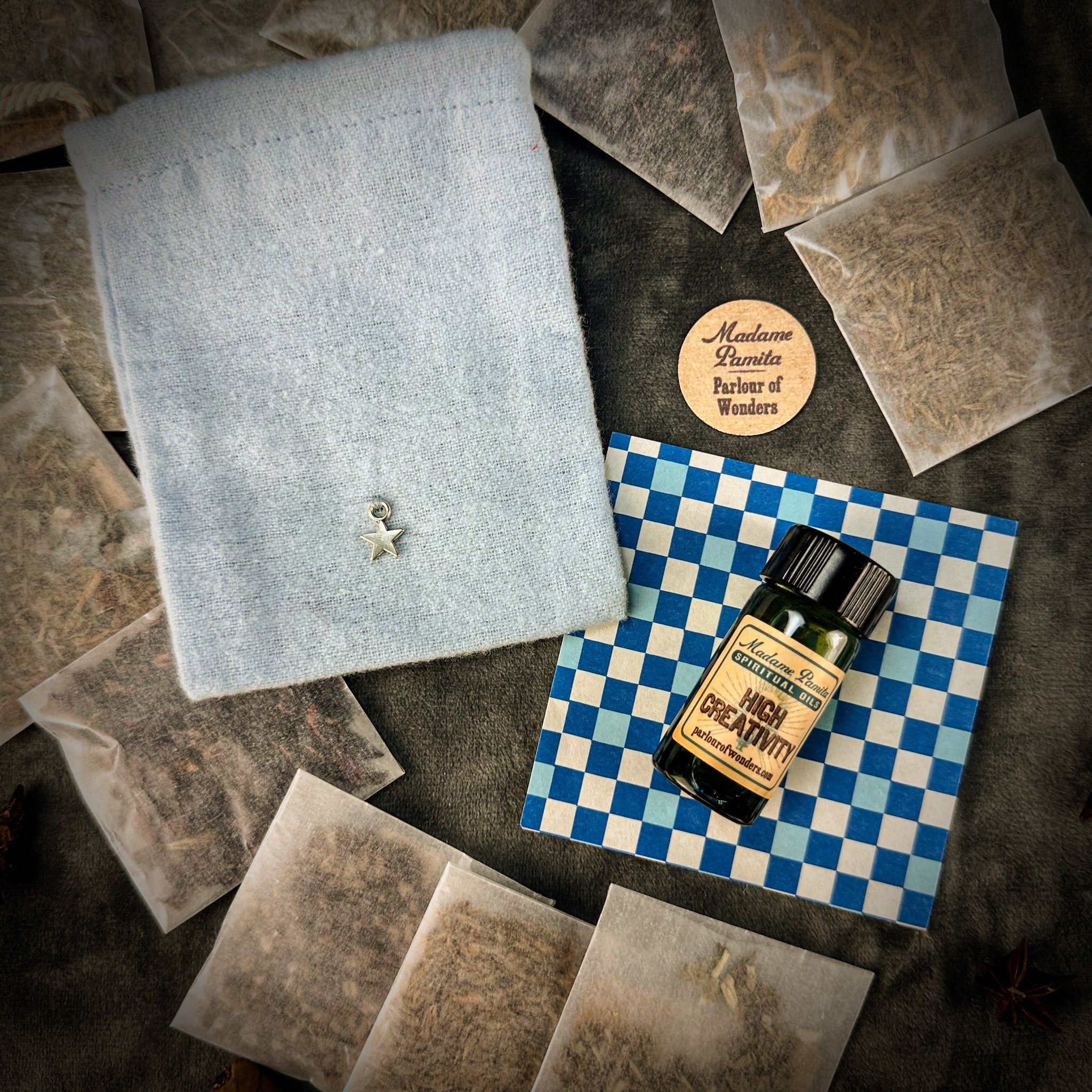 High Creativity Mojo Bag Kit - Regular Strength | Mojo Bag | Wiccan Center