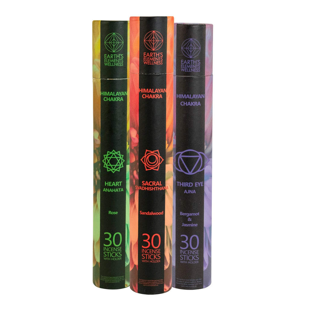 Magical Elements Chakra Incense Sticks w/Burner | Incense | Wiccan Center