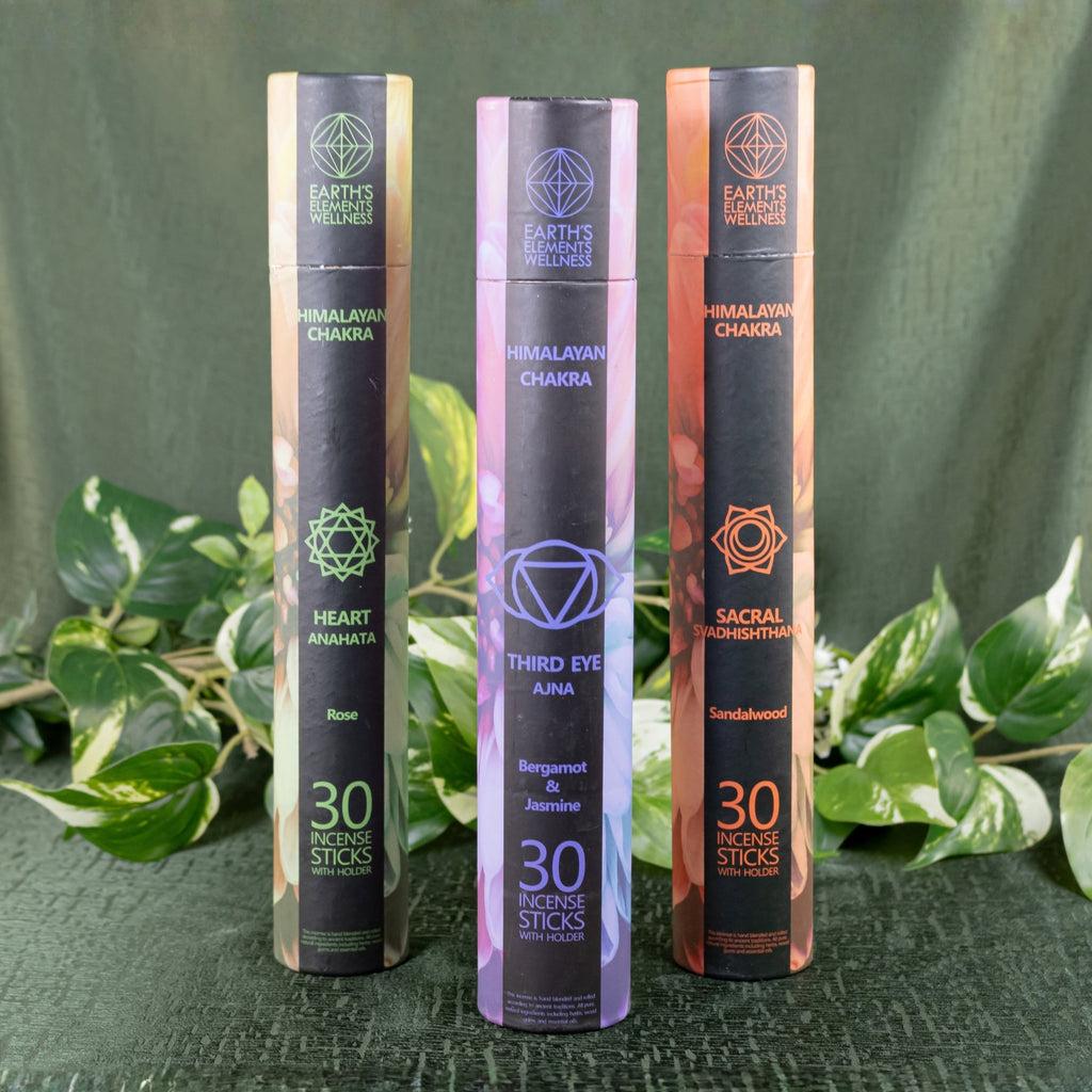 Magical Elements Chakra Incense Sticks w/Burner | Incense | Wiccan Center