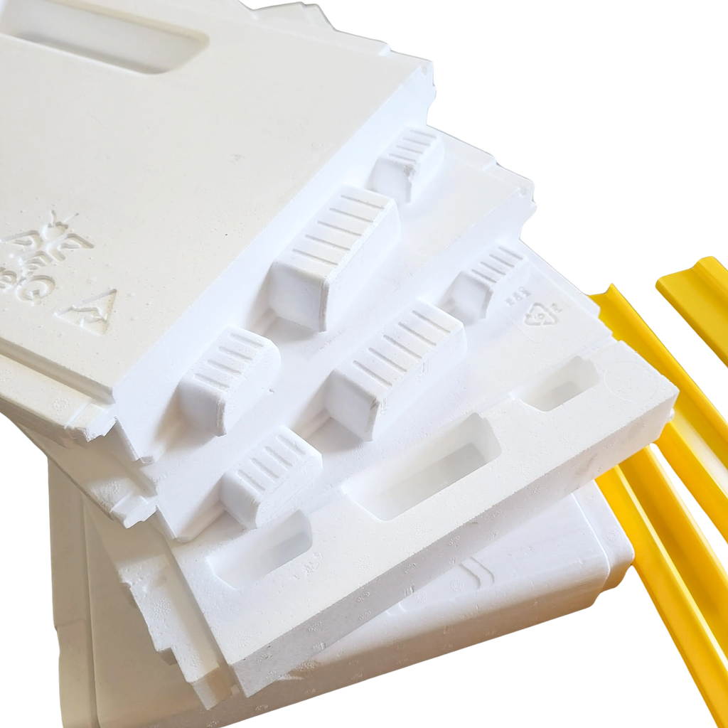 HiveIQ Double Deep + Medium Kit | Insulated Bee Hive | Wiccan Center