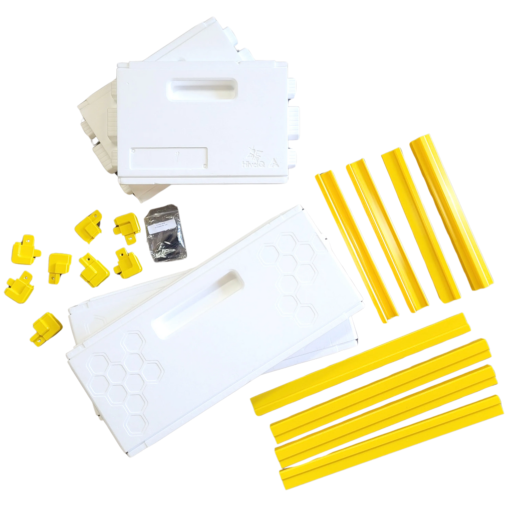 HiveIQ Double Deep + Medium Kit | Insulated Bee Hive | Wiccan Center