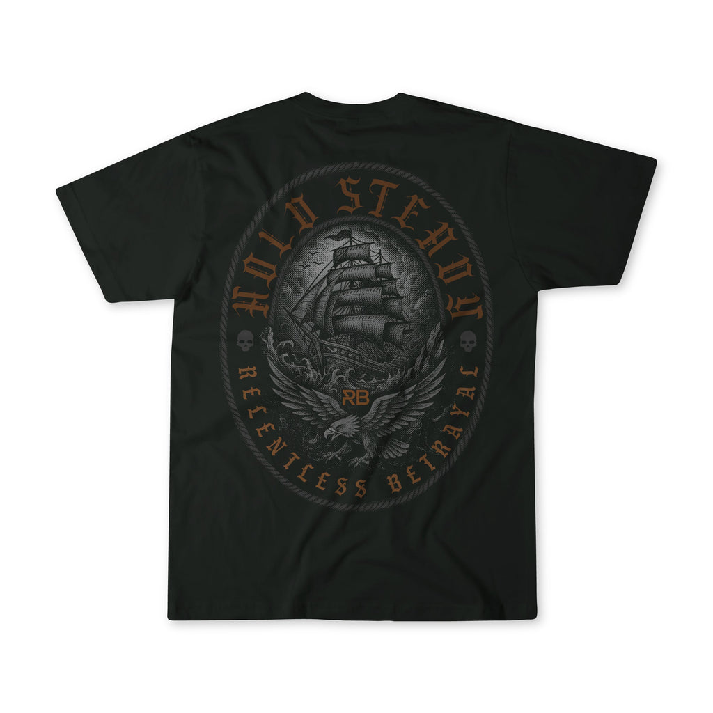 Hold Steady Premium Oversized Ghost T-Shirt | | Wiccan Center