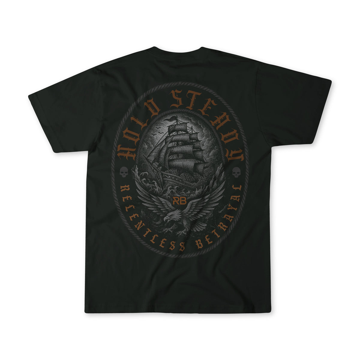 Hold Steady Premium Oversized Ghost T-Shirt | | Wiccan Center