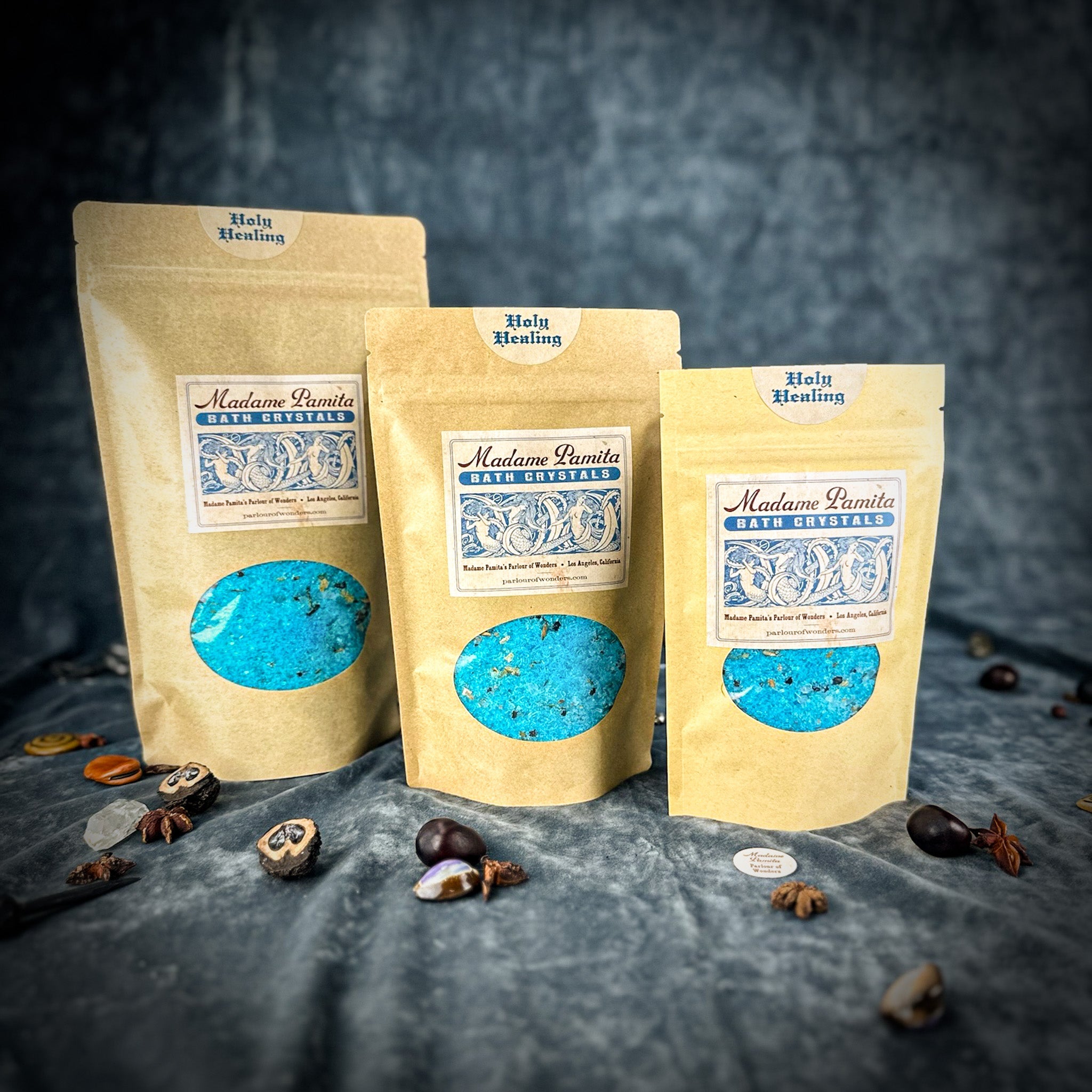 Holy Healing Bath Crystals | Bath Crystals | Wiccan Center