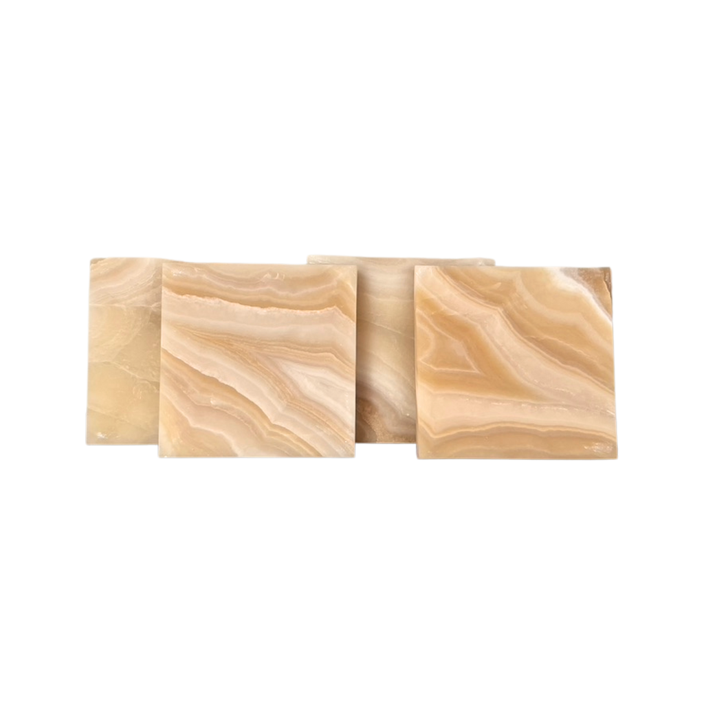 Honey Onyx Coasters | Kitchen & Dining Decor | Wiccan Center