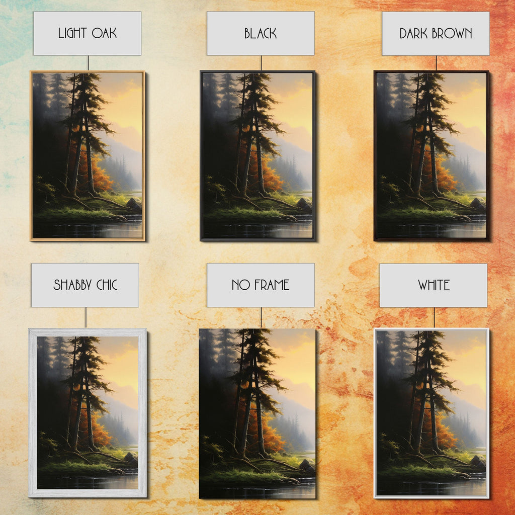 Forest Wall Art, Trees Art Print, Sunset Art, Forest Wall Art, Canvas Print, Wall Art, 3 Piece Wall Art, Dorm Room Art, Ranch House Decor | | Wiccan Center