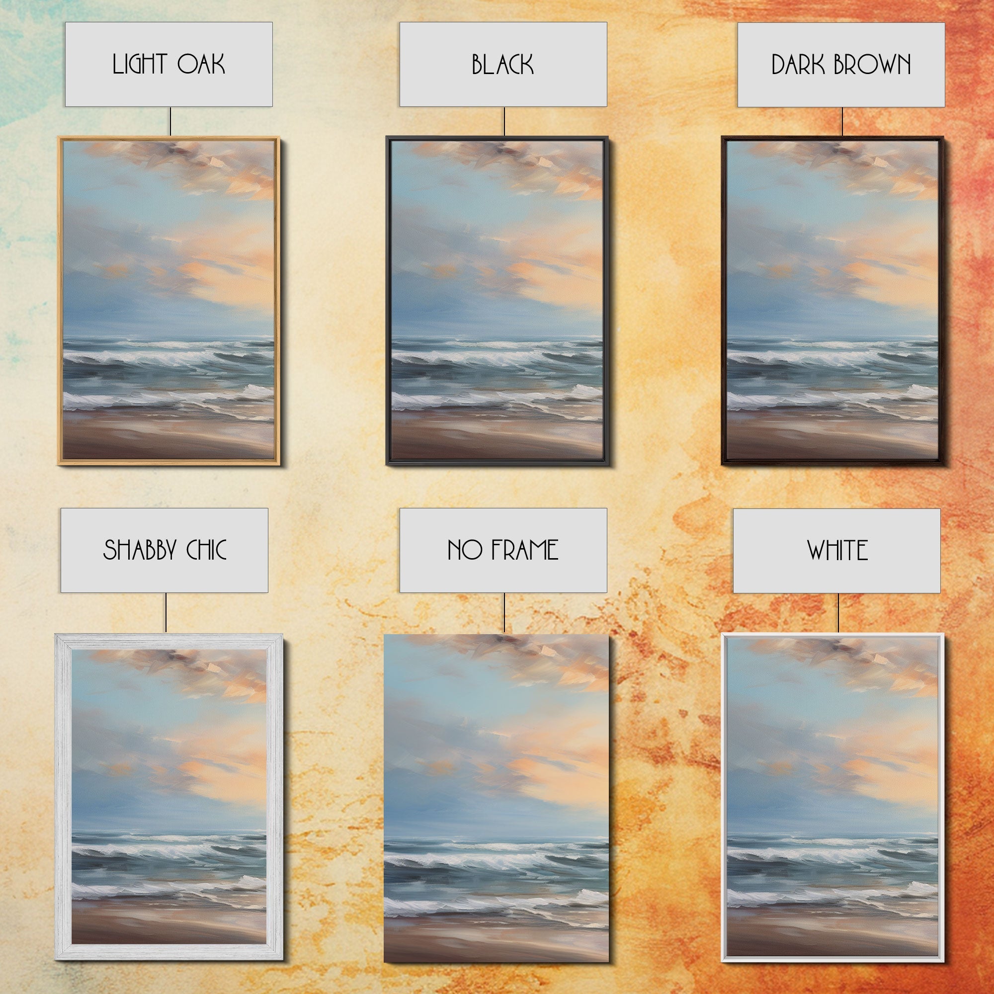 Beach Wall Art, Seascape Print, Sunset Wall Art, Canvas Print, Wall Art, 3 Piece Wall Art, Beach House Wall Decor, Home Office Art, RV Decor | | Wiccan Center