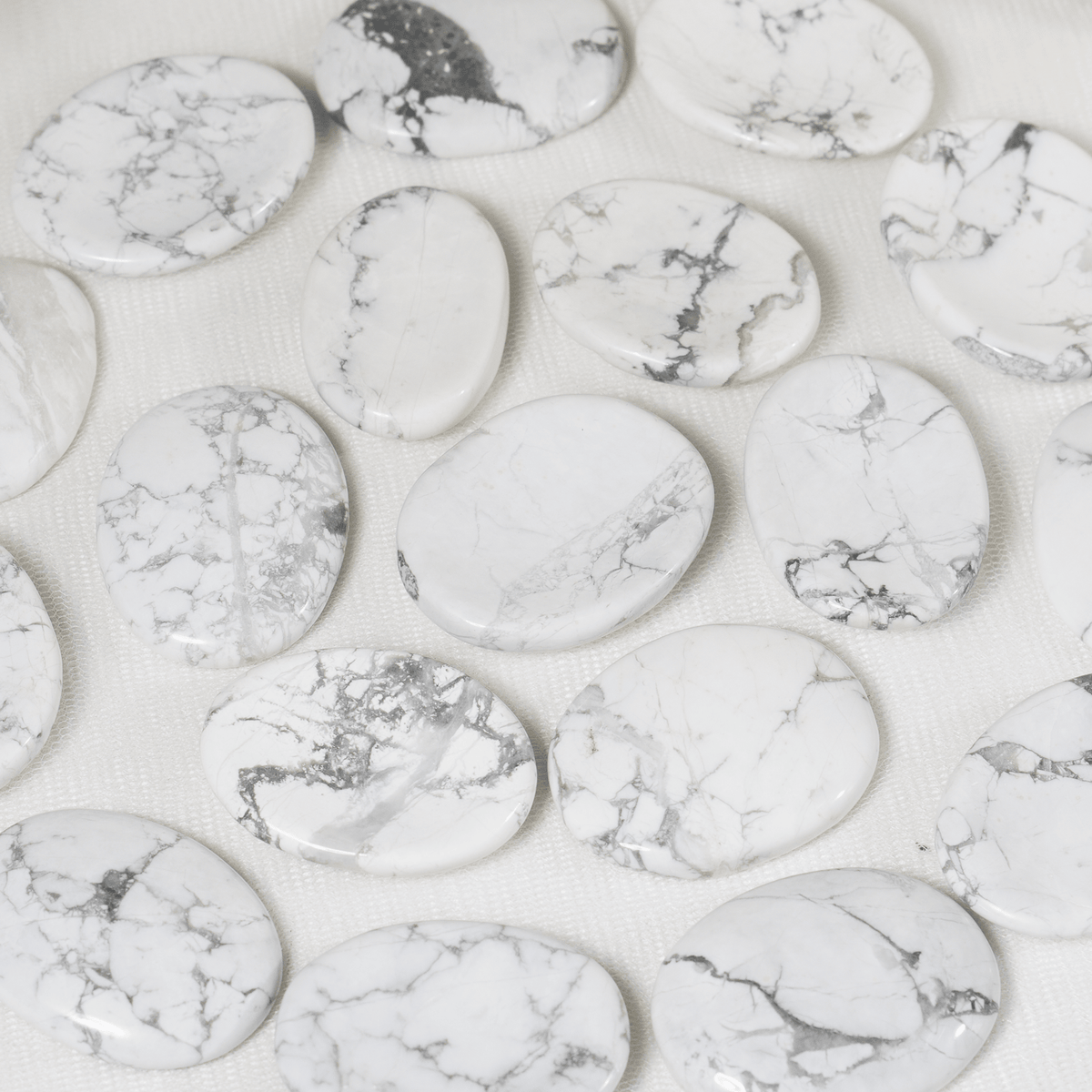 Howlite Pocket Stones (Inspiration and Truth)