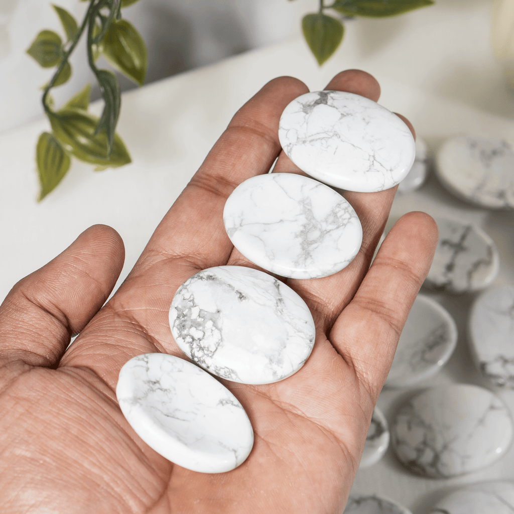 Howlite Pocket Stones (Inspiration and Truth)