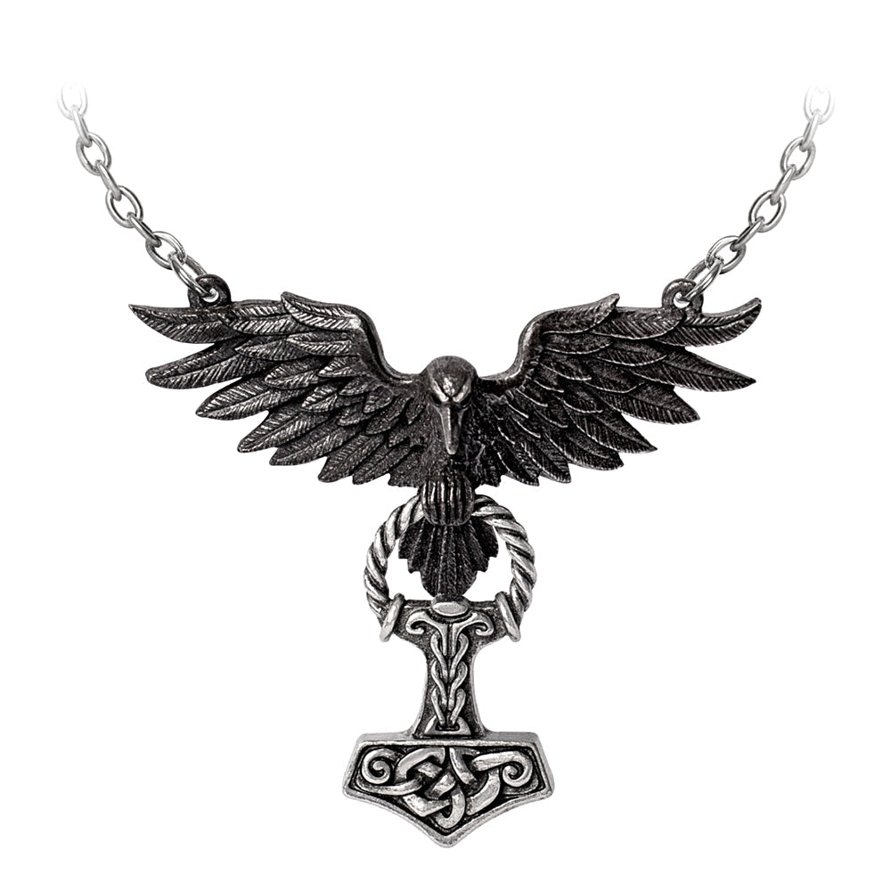Hrafnhamerr Pendant - Alchemy of England | Pendant | Wiccan Center