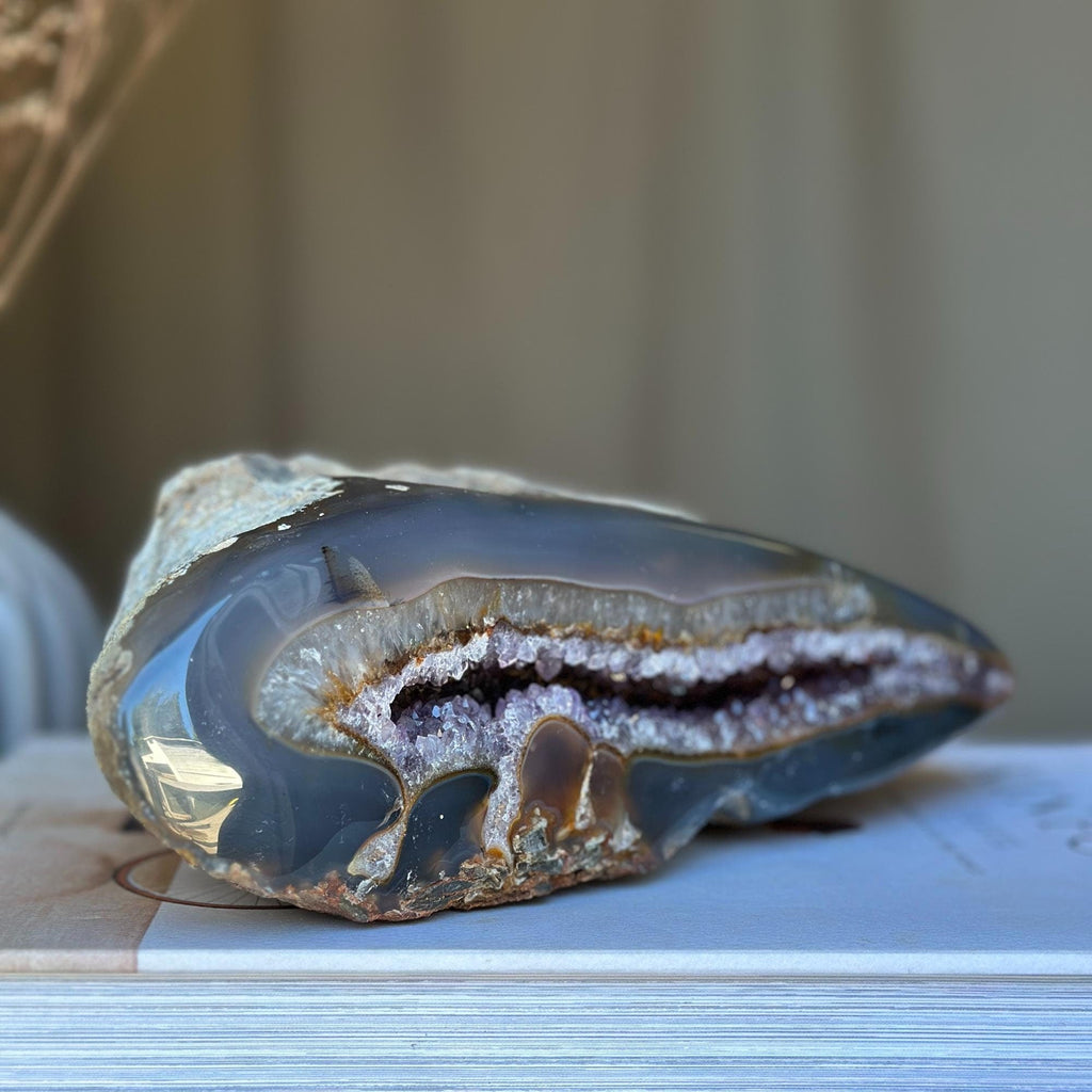 Huge Authentic Amethyst Geode Cave | Centerpieces | Wiccan Center