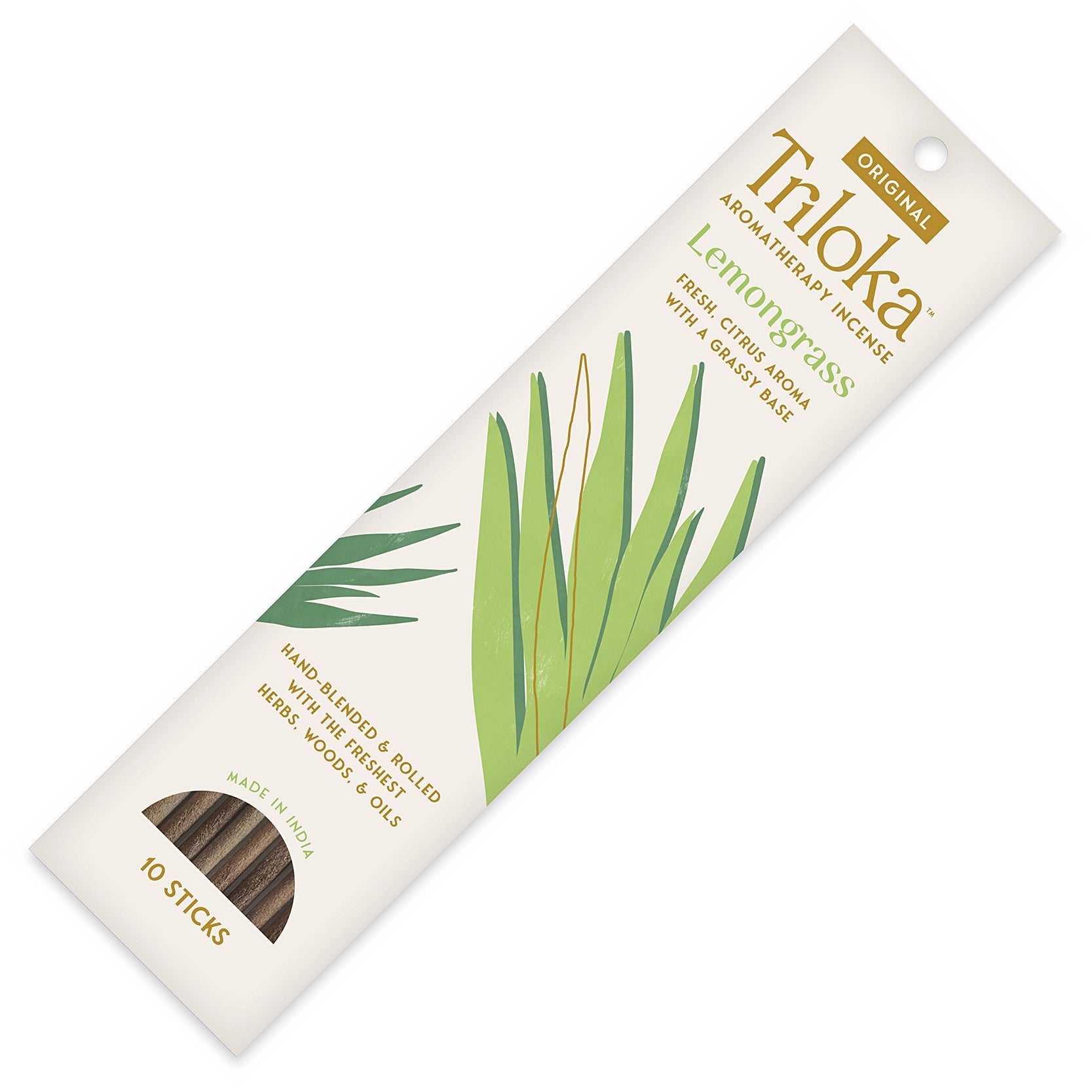 Triloka Lemongrass Original Incense Sticks | Incense | Wiccan Center