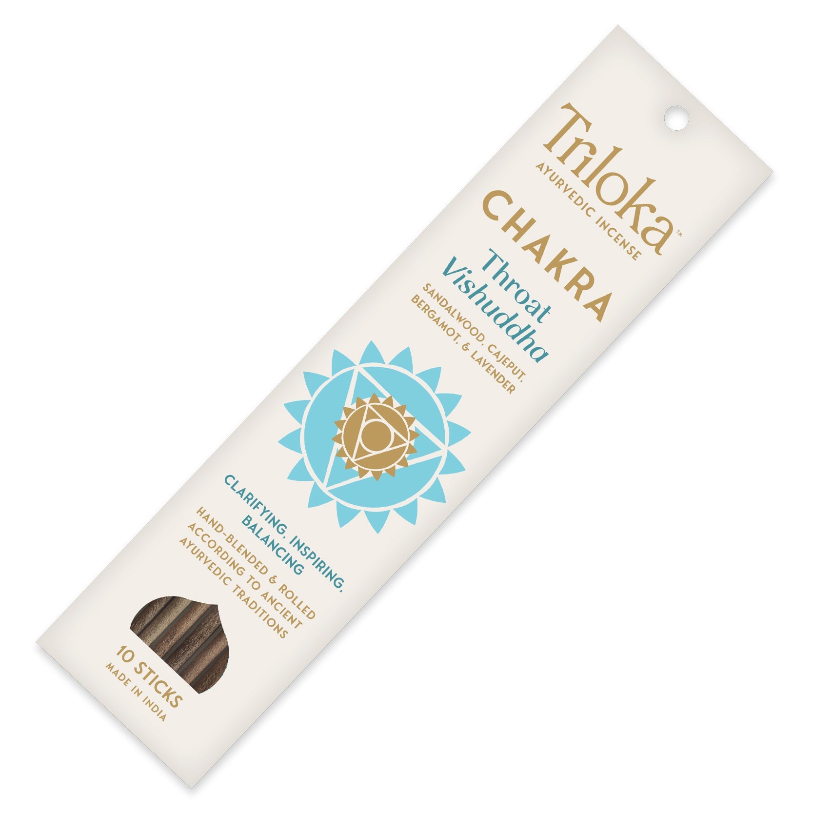 Triloka Throat Chakra Incense Sticks | Incense | Wiccan Center