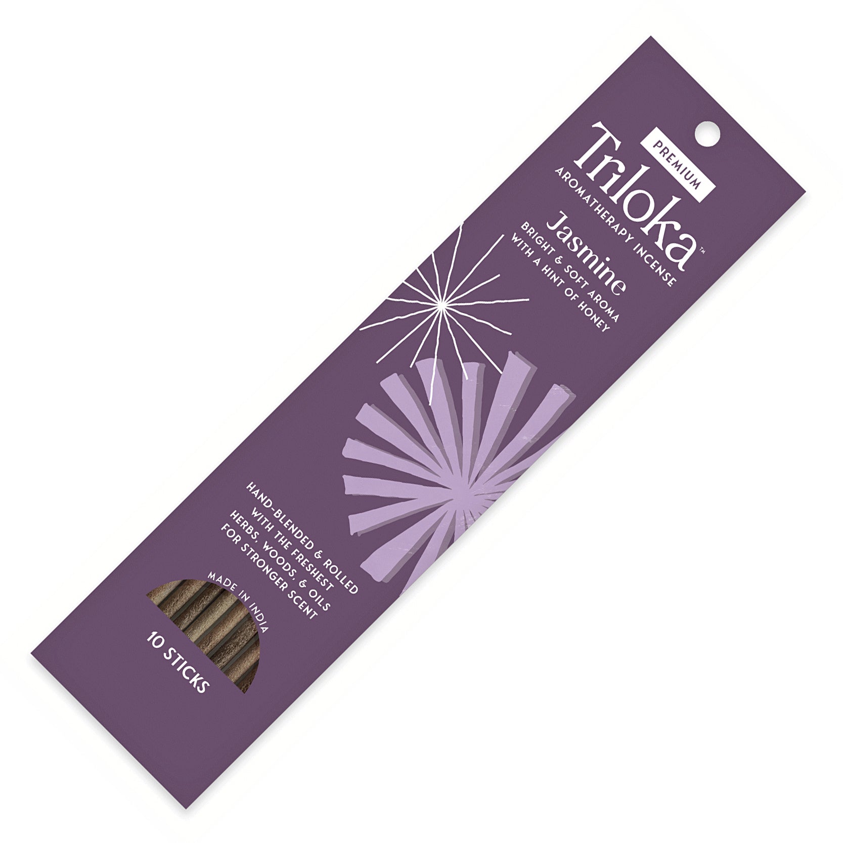 Triloka Jasmine Premium Incense Sticks | Incense | Wiccan Center