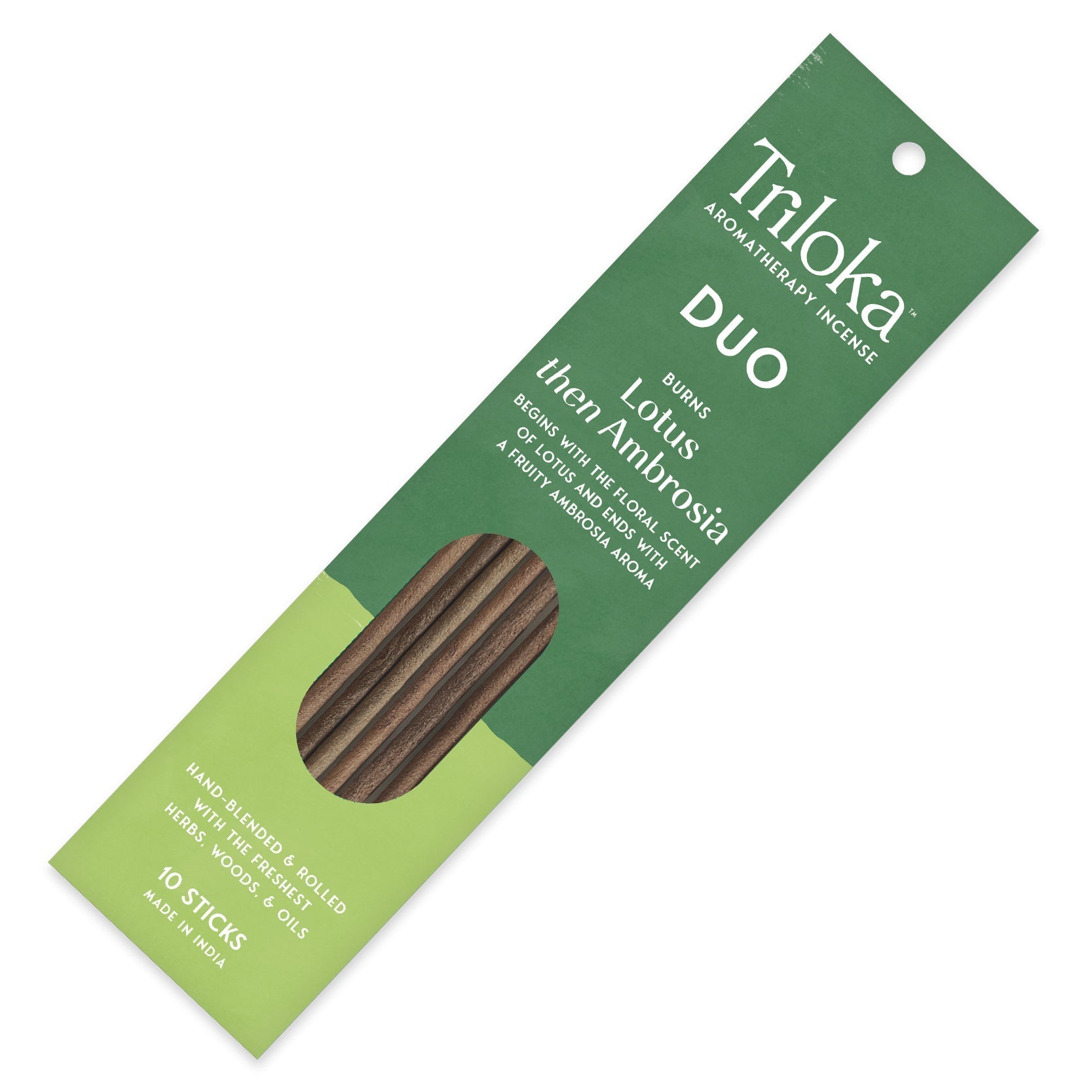 Triloka Duet Lotus-Ambrosia Incense Sticks | Incense | Wiccan Center