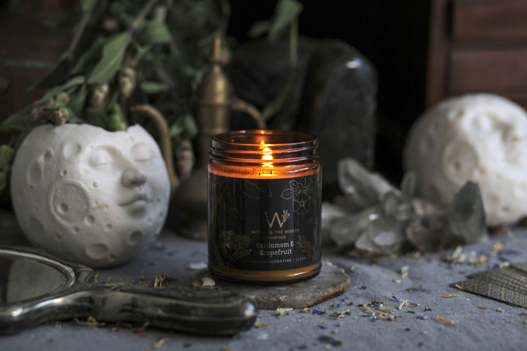 Cardamom Tea + Grapefruit Candle | Candle | Wiccan Center