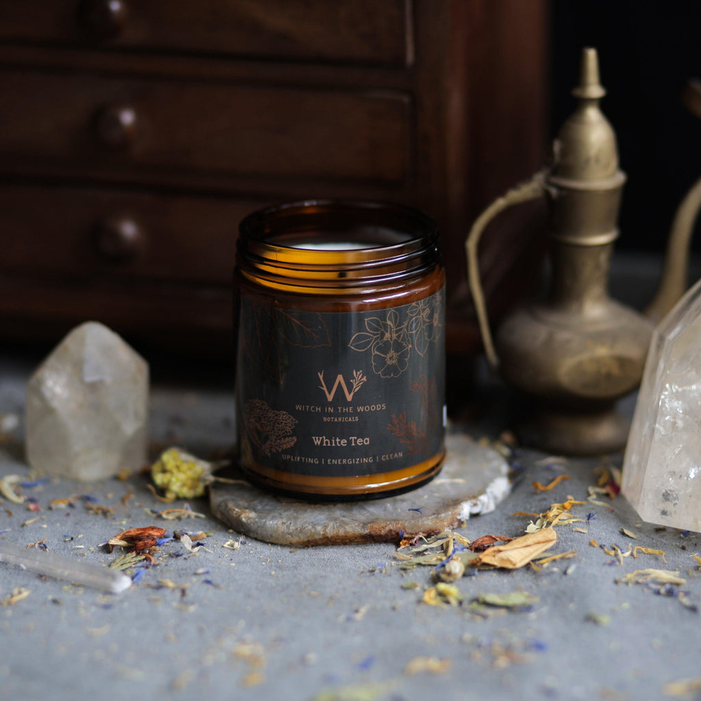 White Tea Candle | Candle | Wiccan Center