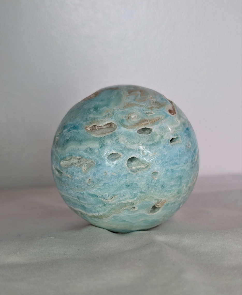 Blue Aragonite Sphere (Large) | | Wiccan Center