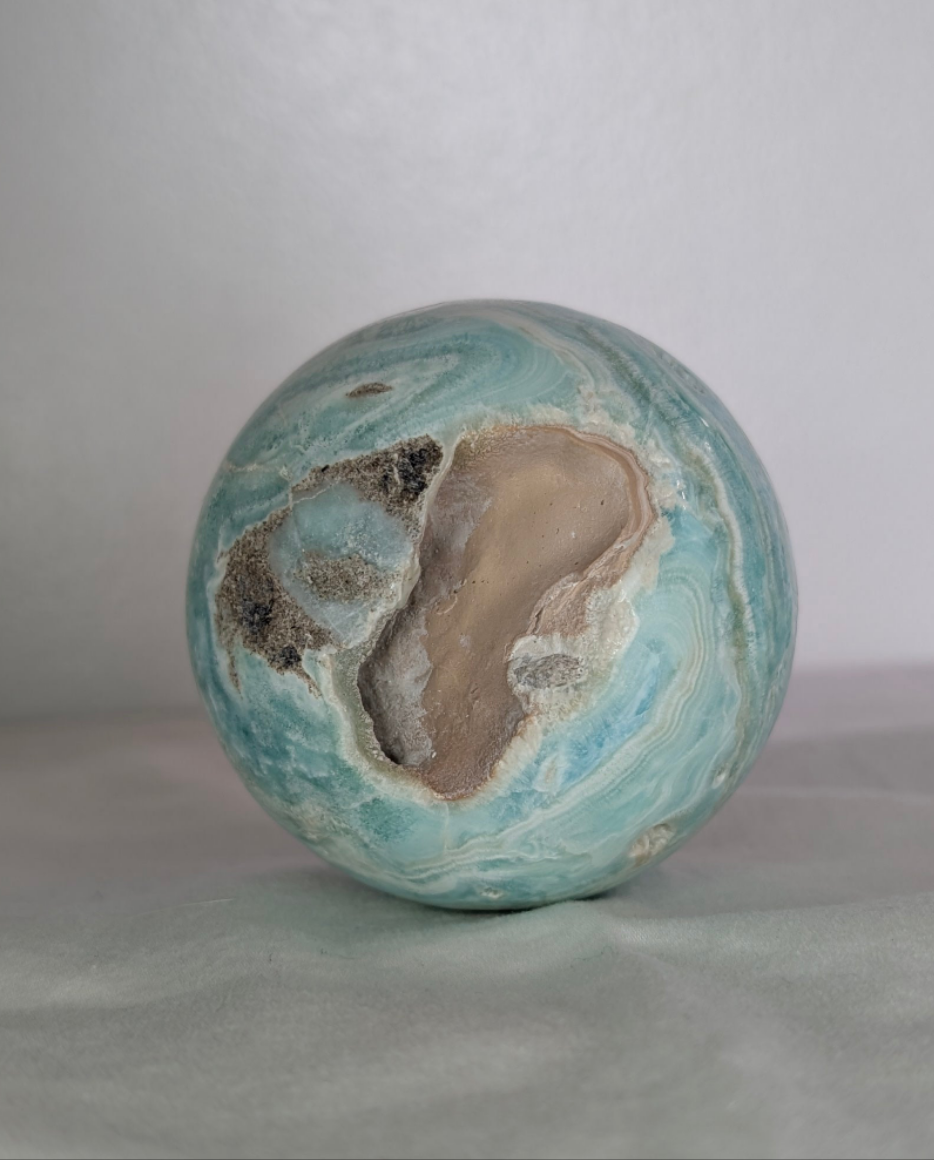 Blue Aragonite Sphere (Large) | | Wiccan Center