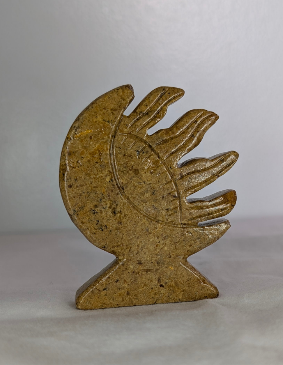 Yellow Jasper 1/2 Moon, 1/2 Sun | | Wiccan Center