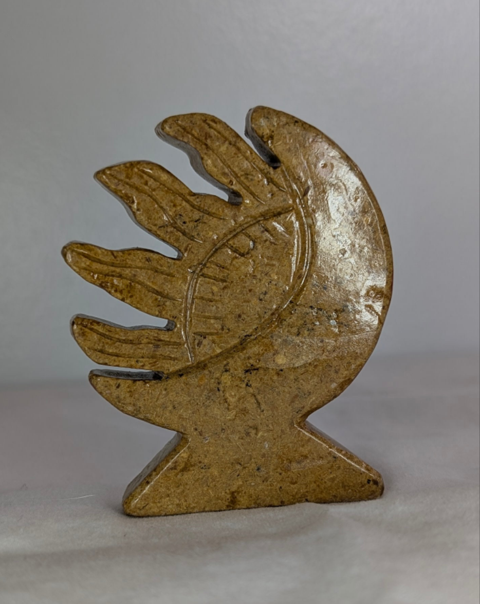 Yellow Jasper 1/2 Moon, 1/2 Sun | | Wiccan Center