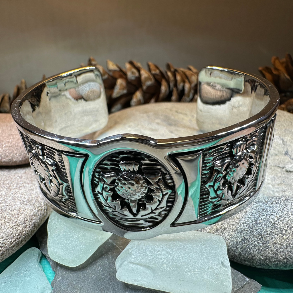 Highland Spring Scottish Thistle Bracelet