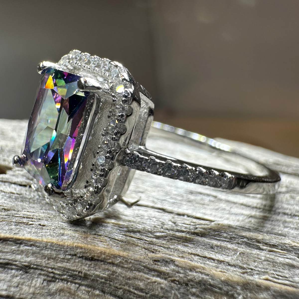 Royal Scottish Topaz Ring in Sterling Silver | Ring | Wiccan Center