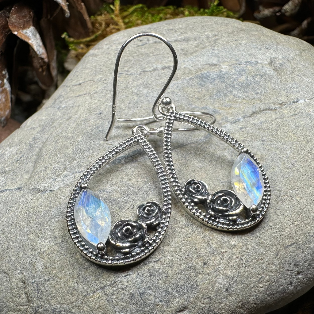 Sweet Irish Rose Earrings for Women | Dangle Earrings | Wiccan Center