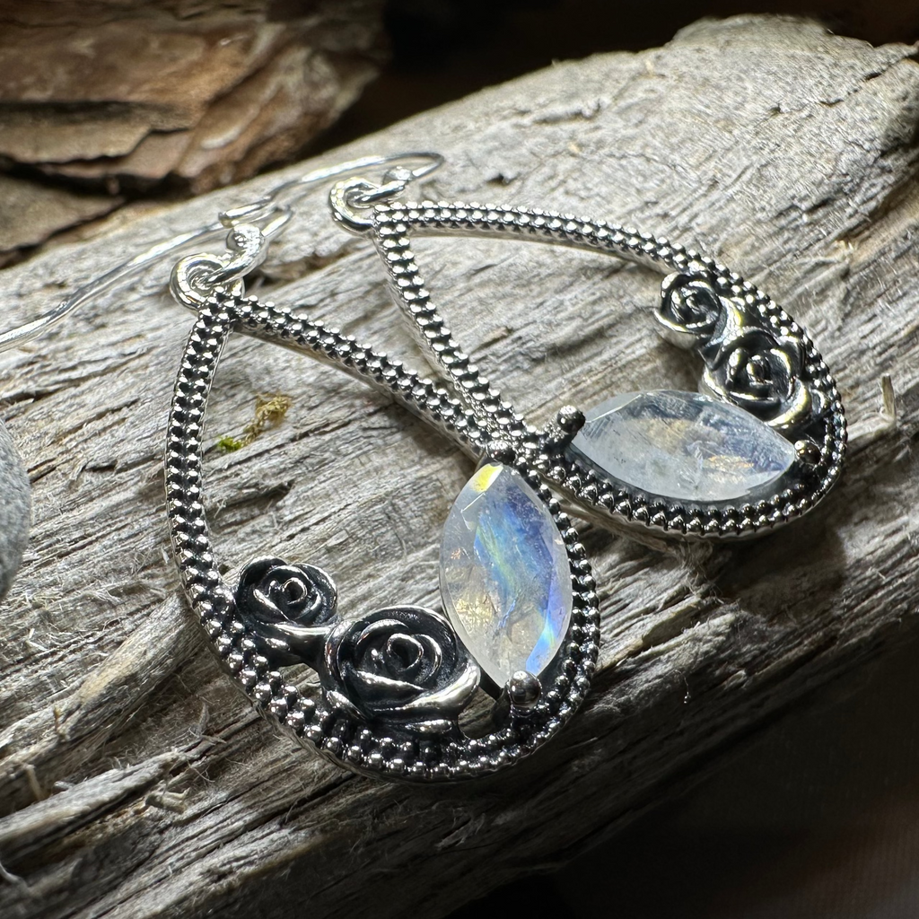 Sweet Irish Rose Earrings for Women | Dangle Earrings | Wiccan Center