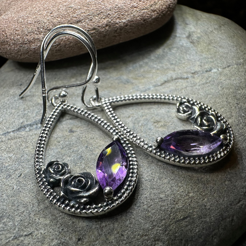 Sweet Irish Rose Earrings for Women | Dangle Earrings | Wiccan Center