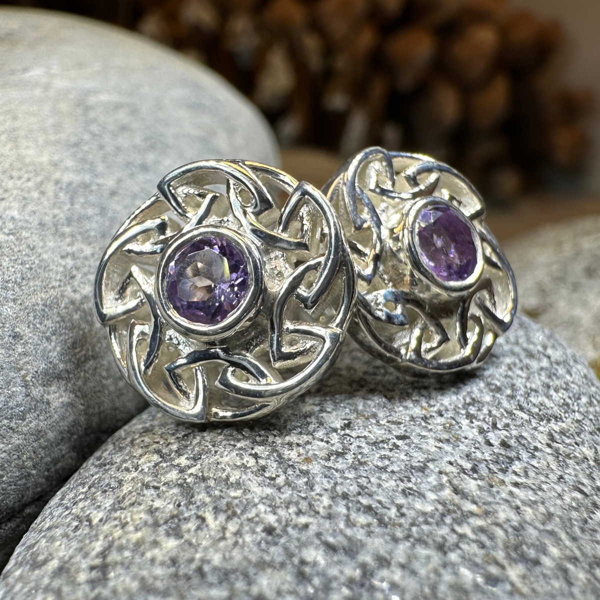 Alfiva Celtic Earrings | Post Earrings | Wiccan Center
