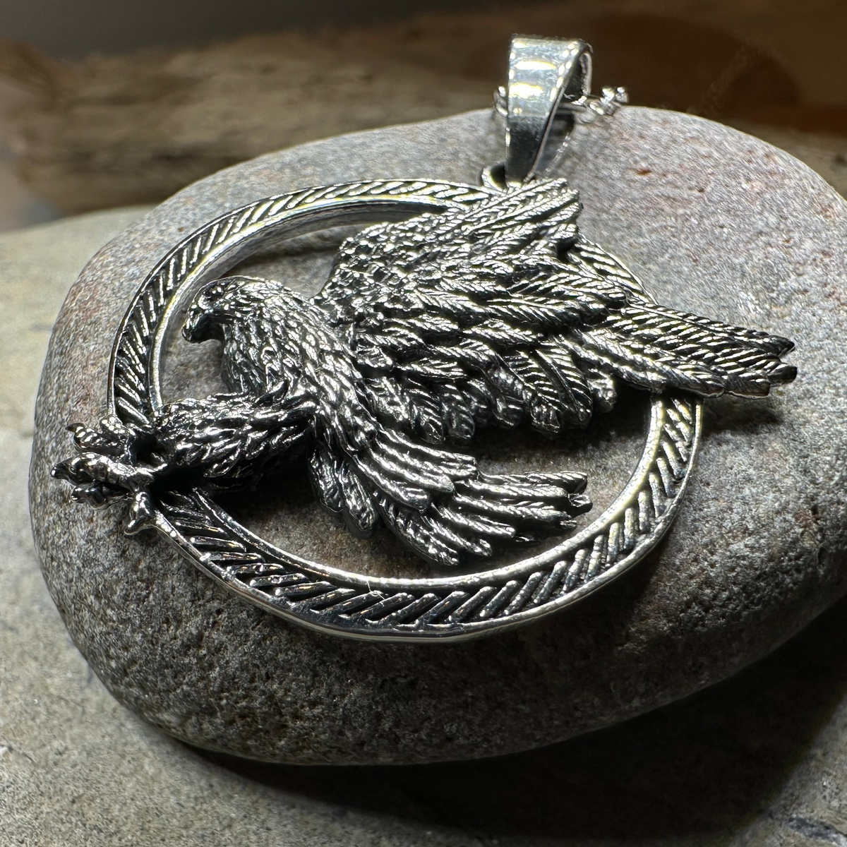 Celtic Eagle Necklace | Pendant | Wiccan Center