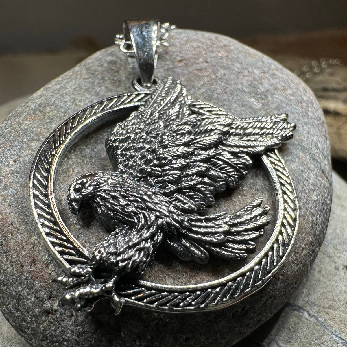Celtic Eagle Necklace | Pendant | Wiccan Center