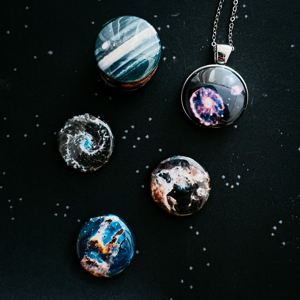 Interchangeable JWST First Images Necklace | Necklace | Wiccan Center