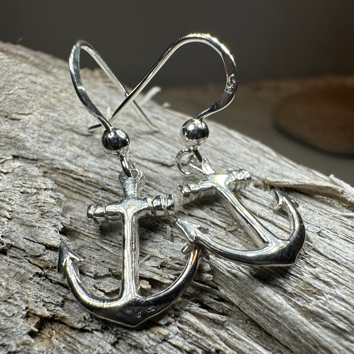 Smooth Sailing Anchor Earrings | Dangle Earrings | Wiccan Center
