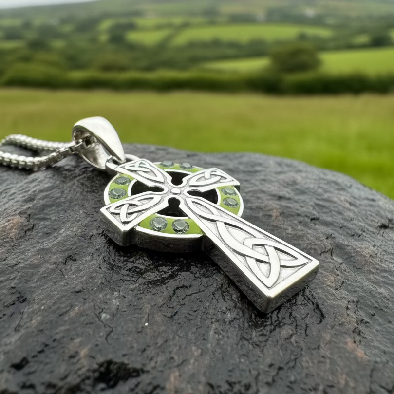 Jane Celtic Cross Necklace - Handmade in Ireland | Pendant | Wiccan Center